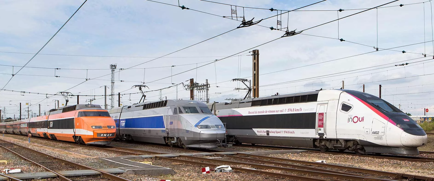 ▲ SNCF 的 TGV 高速列车