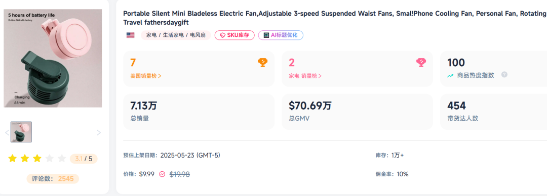 图源：FastMoss