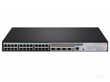 图为:H3C S5024PV5-EI交换机