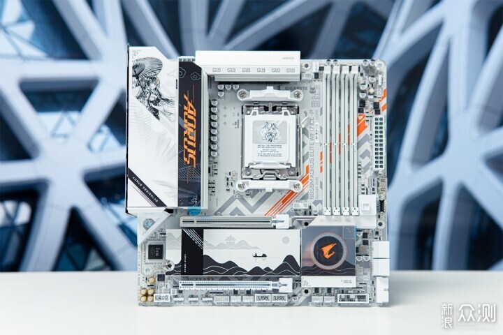 技嘉B850M AORUS ELITE WIFI7 ICE-P雕妹主板_新浪众测