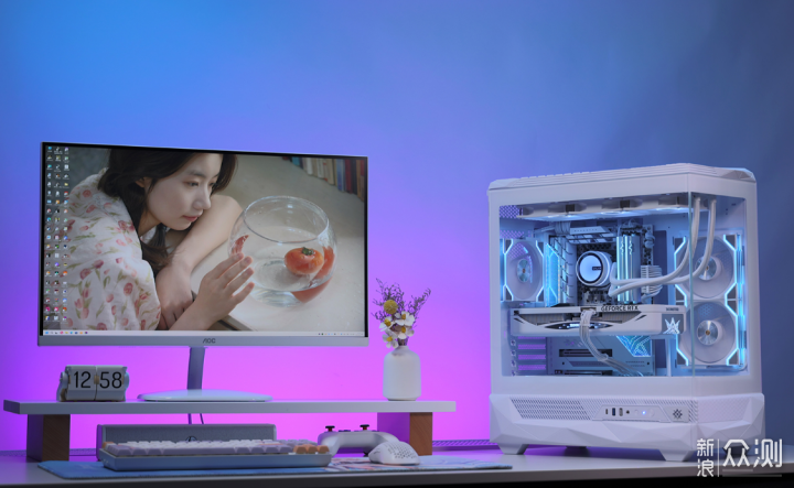 “镜”上添花!RTX5080星曜LUNA显卡装机分享_新浪众测