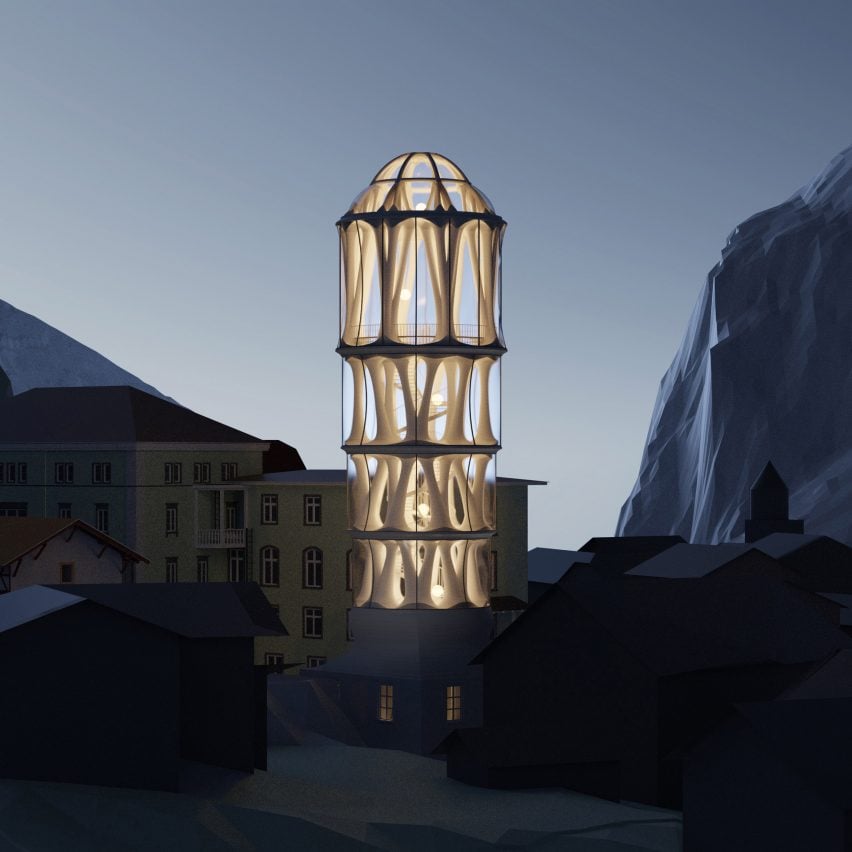 ▲ 该建筑全景图,图源 CAD DESIGN