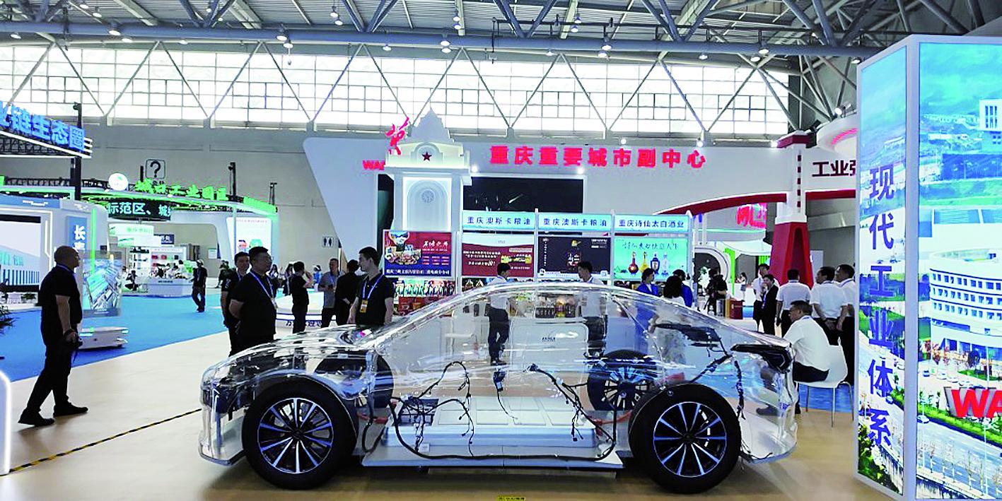 “透明汽车” 万州宣传部 供图