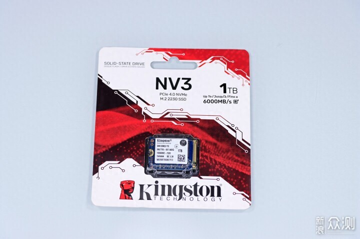 金士顿 NV3 2230 1TB_新浪众测
