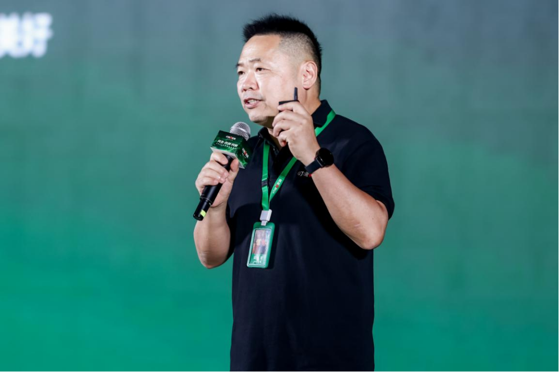 叮咚买菜创始人梁昌霖,图源:企业